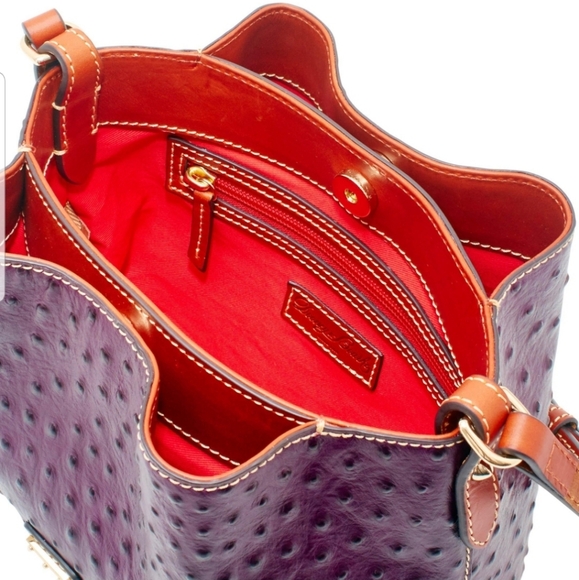 Dooney & Bourke Bags Dooney Bourke Plum Wine Mini Barlow Crossbody